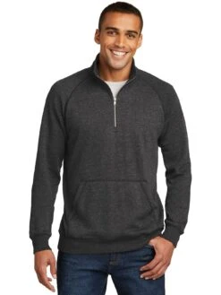 District Lightweight Fleece 1/4-Zip -Thread Logic Store District Lightweight Fleece 14 Zip 3