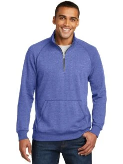 District Lightweight Fleece 1/4-Zip -Thread Logic Store District Lightweight Fleece 14 Zip 7