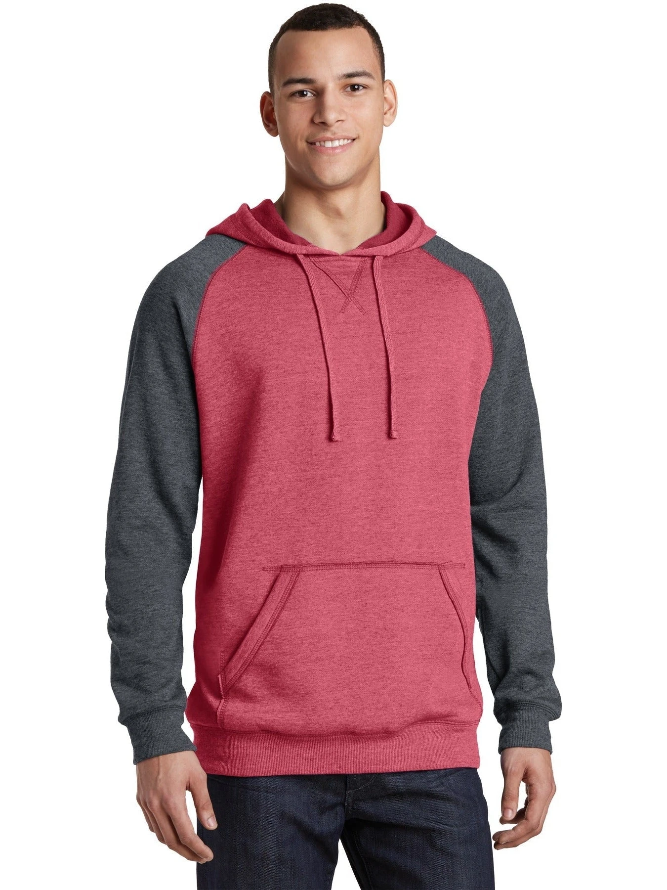District Lightweight Fleece Raglan Hoodie 12 District Lightweight Fleece Raglan Hoodie - Image 12
