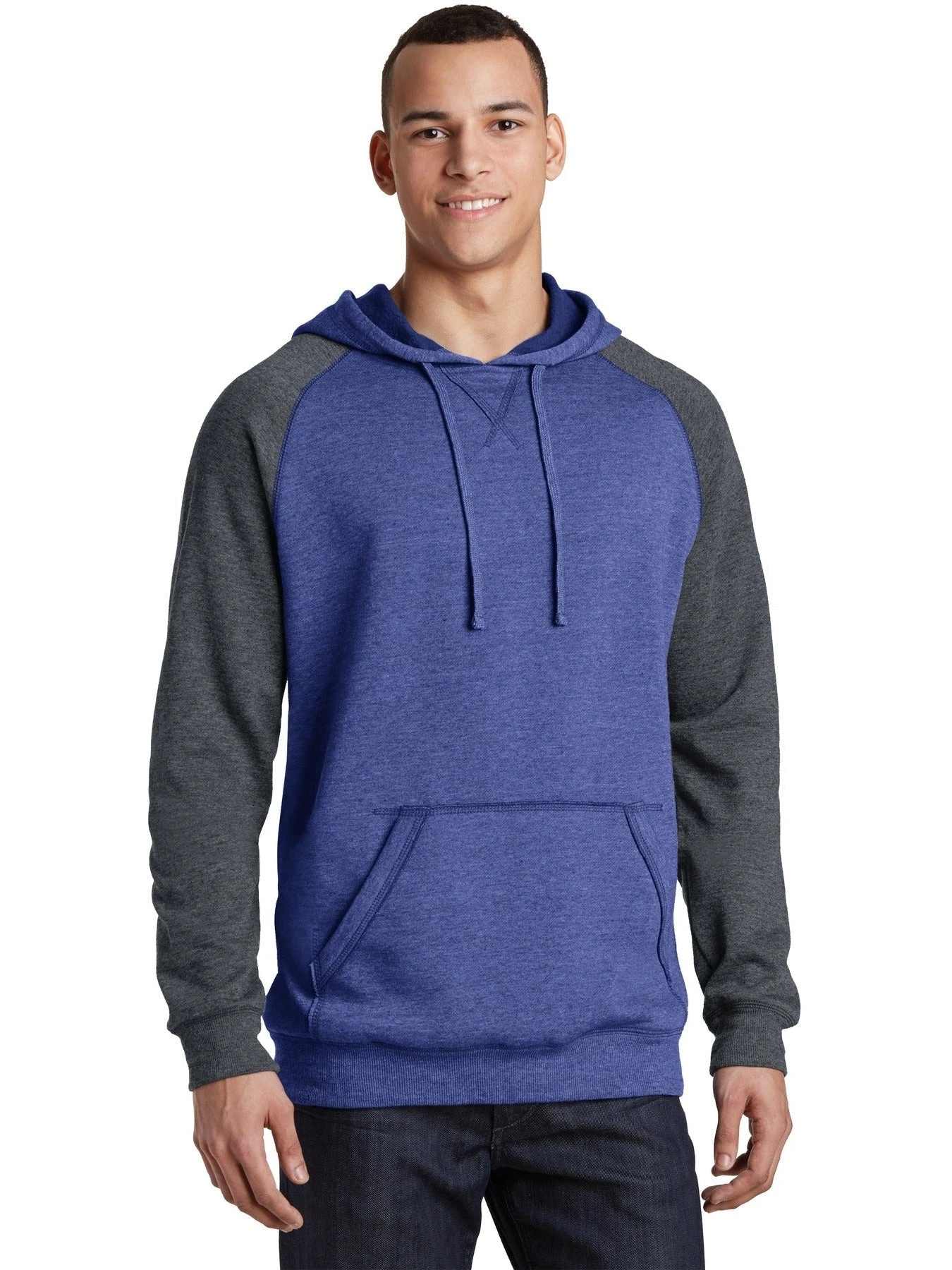 District Lightweight Fleece Raglan Hoodie 4 District Lightweight Fleece Raglan Hoodie - Image 4