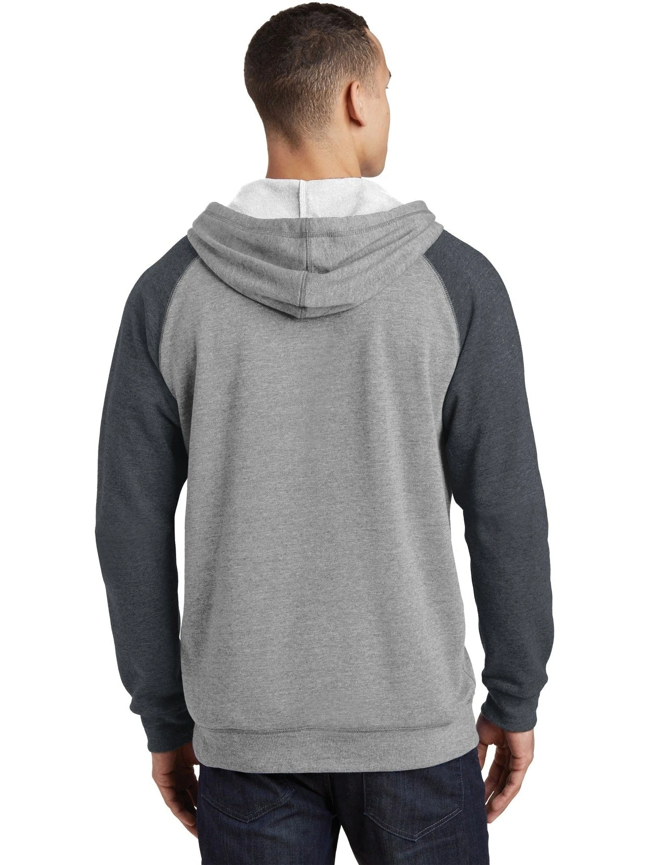 District Lightweight Fleece Raglan Hoodie 9 District Lightweight Fleece Raglan Hoodie - Image 9