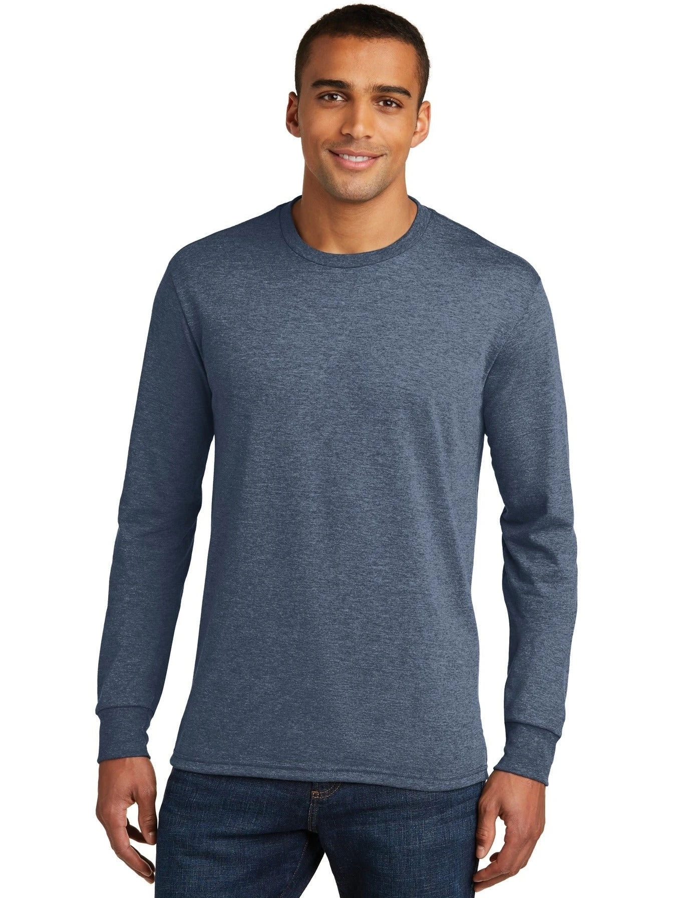 District Perfect Tri Long Sleeve Tee 13 District Perfect Tri Long Sleeve Tee - Image 13