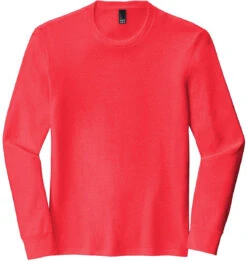District Perfect Tri Long Sleeve Tee 34 District Perfect Tri Long Sleeve Tee -Thread Logic Store District Perfect Tri Long Sleeve Tee Red Frost S 17