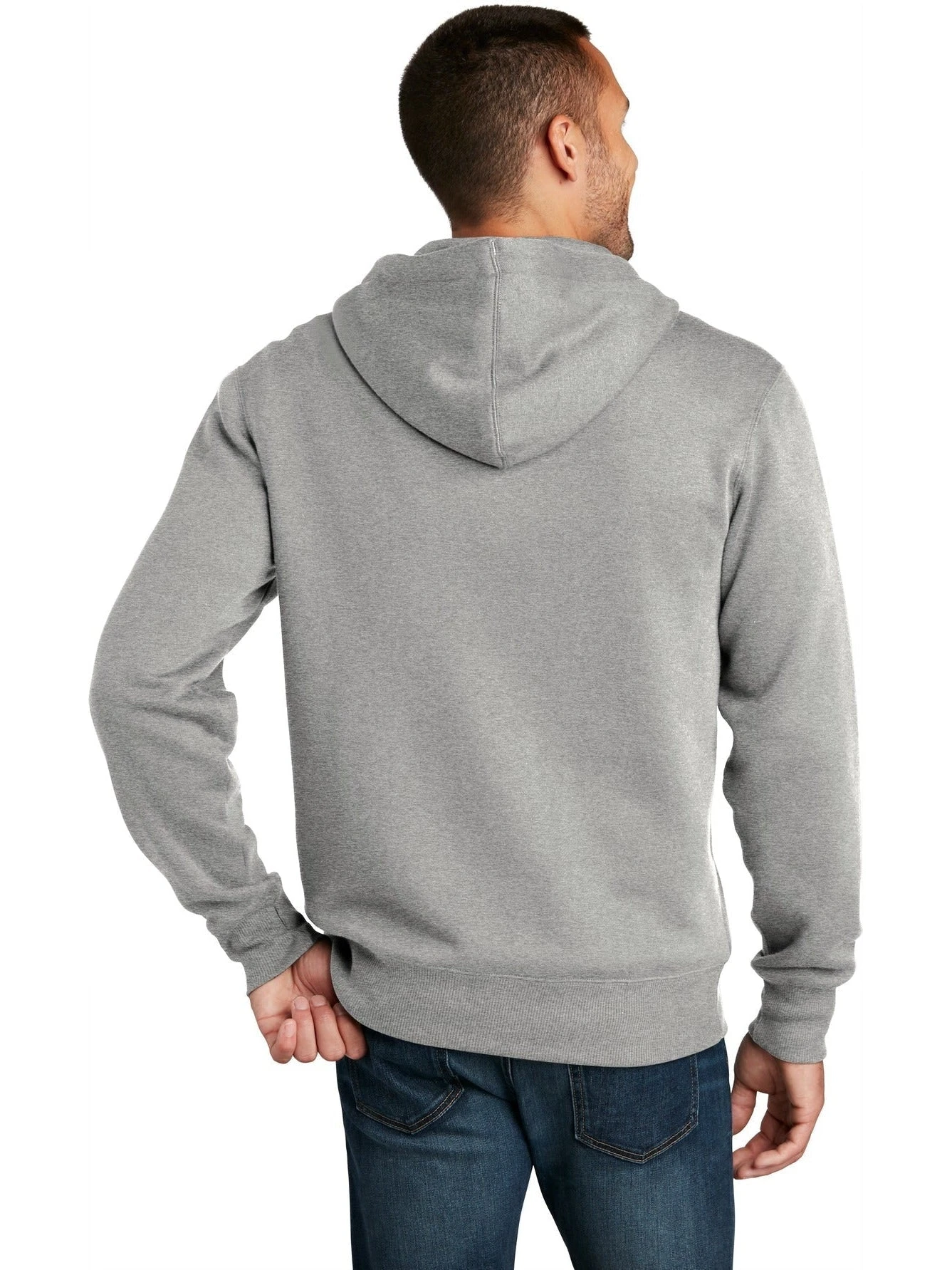 District Perfect Weight Fleece Full-Zip Hoodie 13 District Perfect Weight Fleece Full-Zip Hoodie - Image 13