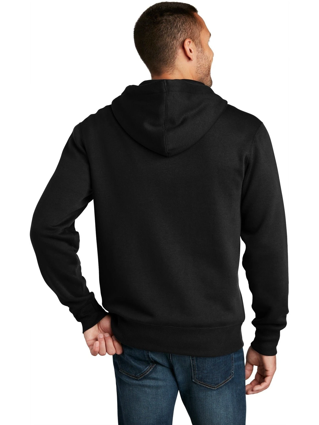 District Perfect Weight Fleece Full-Zip Hoodie 17 District Perfect Weight Fleece Full-Zip Hoodie - Image 17