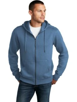 District Perfect Weight Fleece Full-Zip Hoodie 39 District Perfect Weight Fleece Full-Zip Hoodie -Thread Logic Store District Perfect Weight Fleece Full Zip Hoodie 19