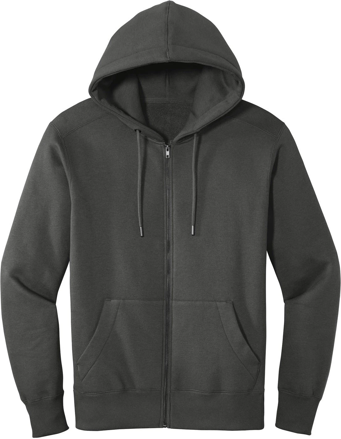 District Perfect Weight Fleece Full-Zip Hoodie 2 District Perfect Weight Fleece Full-Zip Hoodie - Image 2