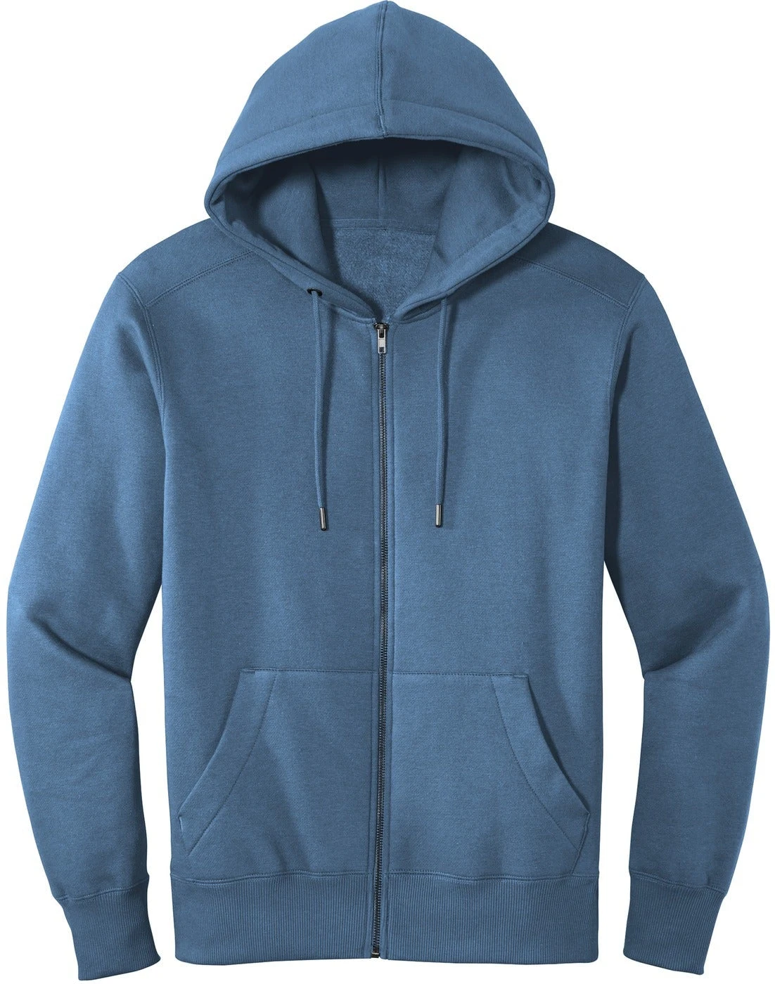 District Perfect Weight Fleece Full-Zip Hoodie 18 District Perfect Weight Fleece Full-Zip Hoodie - Image 18