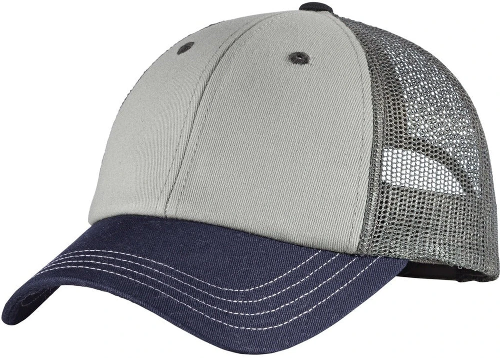 District Tri-Tone Mesh Back Cap 2 District Tri-Tone Mesh Back Cap - Image 2