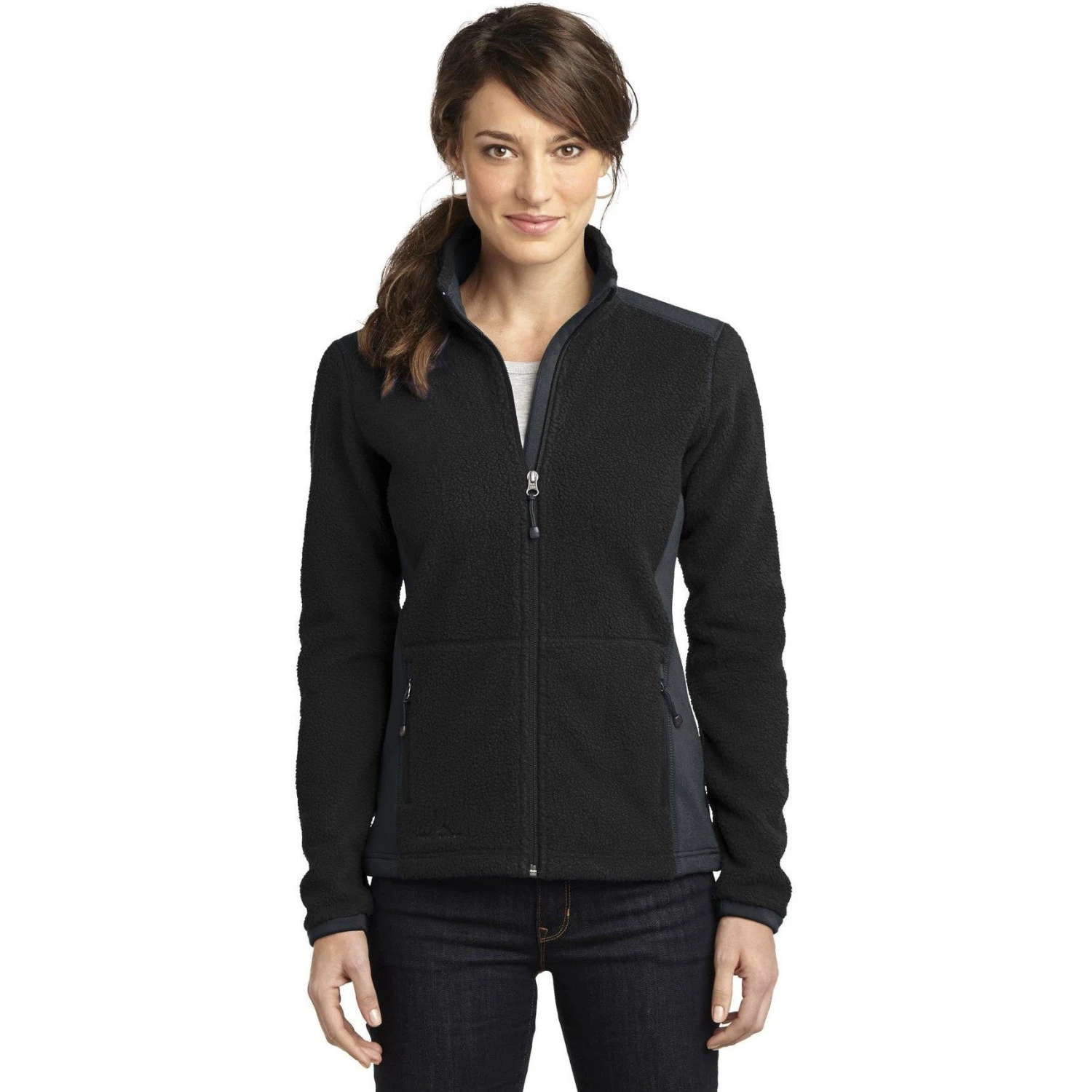CLOSEOUT - Eddie Bauer Ladies Full-Zip Sherpa Fleece Jacket 1 CLOSEOUT - Eddie Bauer Ladies Full-Zip Sherpa Fleece Jacket