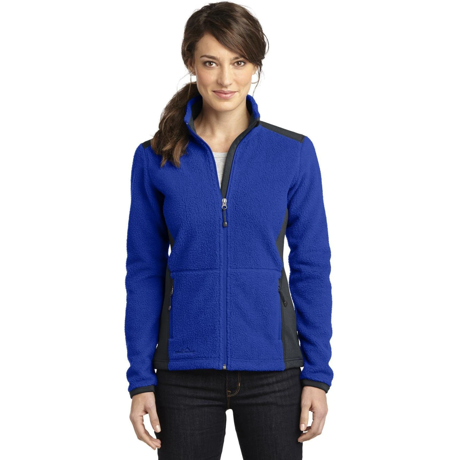 CLOSEOUT - Eddie Bauer Ladies Full-Zip Sherpa Fleece Jacket 4 CLOSEOUT - Eddie Bauer Ladies Full-Zip Sherpa Fleece Jacket - Image 4