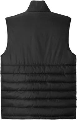 Eddie Bauer Quilted Vest -Thread Logic Store EB512 deepblack flat back