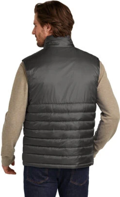 Eddie Bauer Quilted Vest -Thread Logic Store EB512 irongate model back