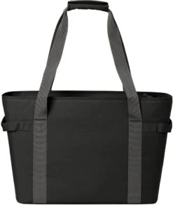 Eddie Bauer Max Cool Tote Cooler -Thread Logic Store EB801 blackgreysteel flat back