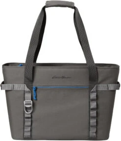 Eddie Bauer Max Cool Tote Cooler -Thread Logic Store EB801 metalgreyexpeditionblue flat front