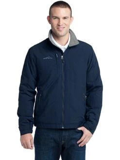 OUTLET-Eddie Bauer Fleece-Lined Jacket -Thread Logic Store Eddie Bauer Fleece Lined Jacket River Blue Navy S 5 c274b022 17ca 43f4 b4a0 3e920b725142