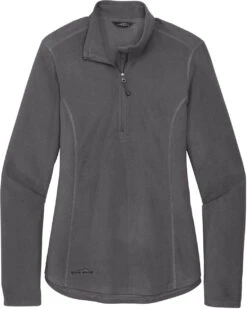 OUTLET-Eddie Bauer Ladies 1/2-Zip Microfleece Jacket -Thread Logic Store Eddie Bauer Ladies 12 Zip Microfleece Jacket Grey Steel XS 5 e0d4304f 778e 4bce b590 92edeb748e49