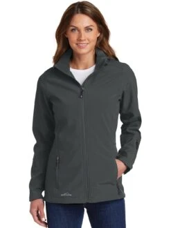 Eddie Bauer Ladies Hooded Soft Shell Parka -Thread Logic Store Eddie Bauer Ladies Hooded Soft Shell Parka 11