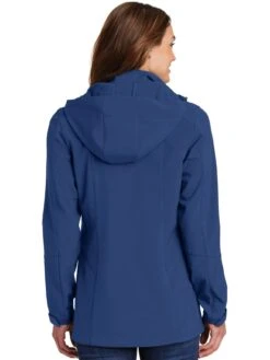 Eddie Bauer Ladies Hooded Soft Shell Parka -Thread Logic Store Eddie Bauer Ladies Hooded Soft Shell Parka 4