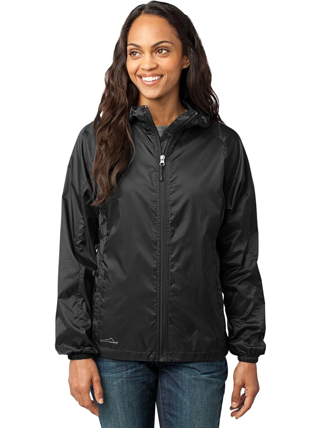 OUTLET-Eddie Bauer Ladies Packable Wind Jacket 7 OUTLET-Eddie Bauer Ladies Packable Wind Jacket - Image 7
