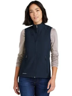 Eddie Bauer Ladies Stretch Soft Shell Vest -Thread Logic Store Eddie Bauer Ladies Stretch Soft Shell Vest 11
