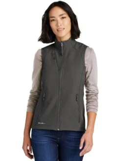 Eddie Bauer Ladies Stretch Soft Shell Vest -Thread Logic Store Eddie Bauer Ladies Stretch Soft Shell Vest 7