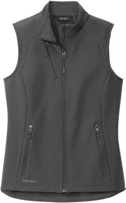 Eddie Bauer Ladies Stretch Soft Shell Vest -Thread Logic Store Eddie Bauer Ladies Stretch Soft Shell Vest Iron Gate 2XL 5
