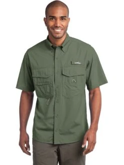 Eddie Bauer Short Sleeve Fishing Shirt 24 Eddie Bauer Short Sleeve Fishing Shirt -Thread Logic Store Eddie Bauer Short Sleeve Fishing Shirt 11