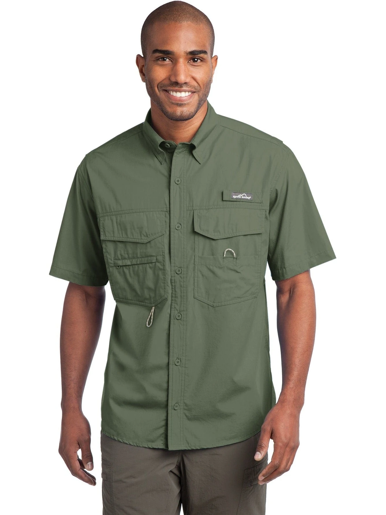Eddie Bauer Short Sleeve Fishing Shirt 12 Eddie Bauer Short Sleeve Fishing Shirt - Image 12