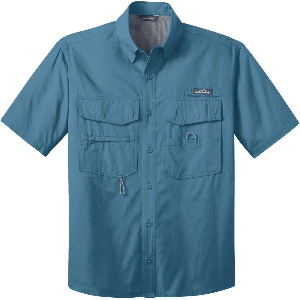 Eddie Bauer Short Sleeve Fishing Shirt 2 Eddie Bauer Short Sleeve Fishing Shirt - Image 2