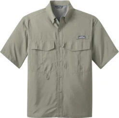 Eddie Bauer Short Sleeve Performance Fishing Shirt -Thread Logic Store Eddie Bauer Short Sleeve Performance Fishing Shirt Driftwood S 5