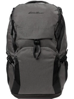 Eddie Bauer Tour Backpack -Thread Logic Store Eddie Bauer Tour Backpack Grey Steel HeatherBlack 1