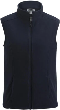 Edwards Ladies Microfleece Vest -Thread Logic Store Edwards Ladies Microfleece Vest Navy S 3