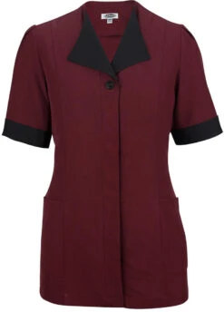 Edwards Ladies Pinnacle Housekeeping Tunic -Thread Logic Store Edwards Ladies Pinnacle Housekeeping Tunic Burgundy XS 2