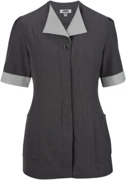 Edwards Ladies Pinnacle Housekeeping Tunic -Thread Logic Store Edwards Ladies Pinnacle Housekeeping Tunic Steel Grey XS 3