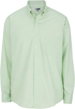 Edwards Lightweight Long Sleeve Poplin Shirt -Thread Logic Store Edwards Lightweight Long Sleeve Poplin Shirt Cucumber S 4