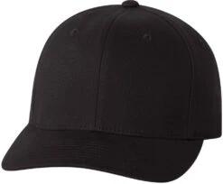 Flexfit Brushed Twill Cap -Thread Logic Store Flexfit Brushed Twill Cap Black SM 4
