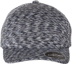 Flexfit Delta Seamless Unipanel Cap -Thread Logic Store Flexfit Delta Seamless Unipanel Cap Melange Navy SM 4