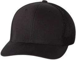 Flexfit Trucker Cap 24 Flexfit Trucker Cap -Thread Logic Store Flexfit Trucker Cap Black OSFA 4