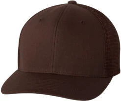 Flexfit Trucker Cap 27 Flexfit Trucker Cap -Thread Logic Store Flexfit Trucker Cap Brown OSFA 7