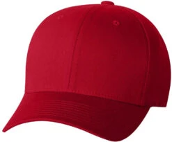 Flexfit V-Flex Twill Cap 33 Flexfit V-Flex Twill Cap -Thread Logic Store Flexfit V Flex Twill Cap Red SM 13