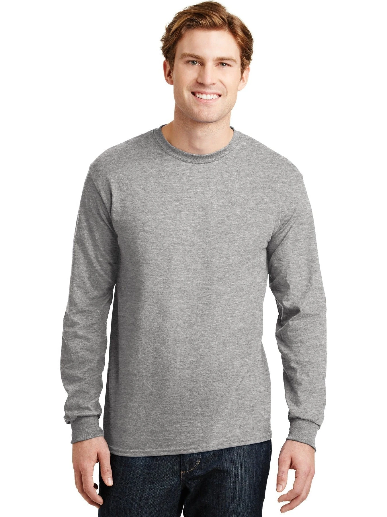 Gildan DryBlend 50 Cotton/50 Poly Long Sleeve T-Shirt 4 Gildan DryBlend 50 Cotton/50 Poly Long Sleeve T-Shirt - Image 4