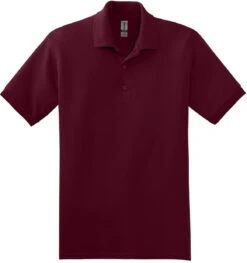 Gildan DryBlend 6-Ounce Jersey Knit Polo Shirt -Thread Logic Store Gildan DryBlend 6 Ounce Jersey Knit Polo Shirt Maroon S 18