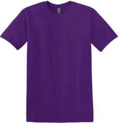 Gildan Heavy Cotton 100% Cotton T-Shirt -Thread Logic Store Gildan Heavy Cotton 100 Cotton T Shirt Purple S 9