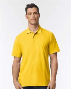 Gildan Softstyle Adult Pique Polo 32 Gildan Softstyle Adult Pique Polo -Thread Logic Store Gildan Softstyle Adult Pique Polo Daisy L 12