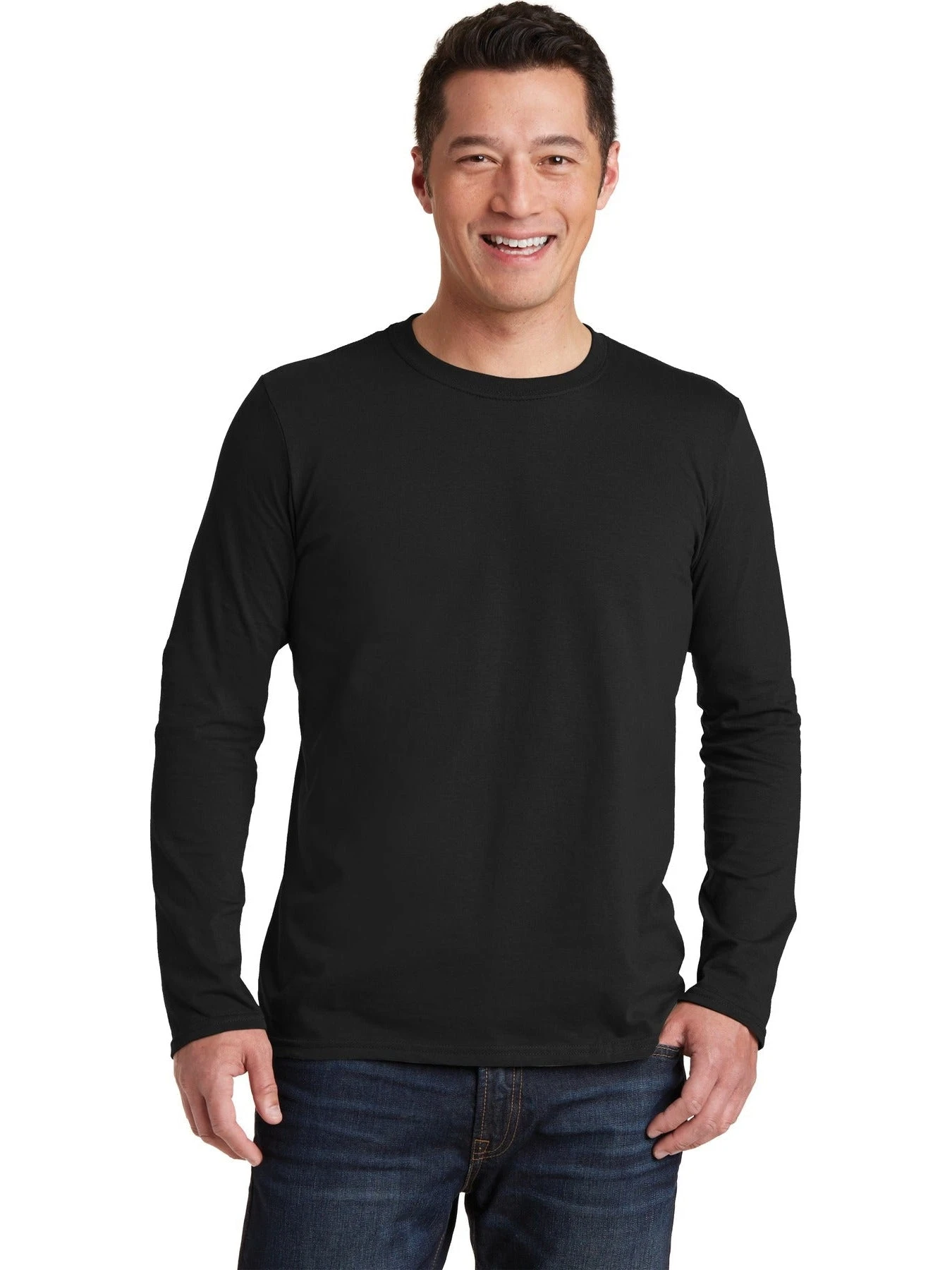 Gildan Softstyle Long Sleeve T-Shirt 4 Gildan Softstyle Long Sleeve T-Shirt - Image 4