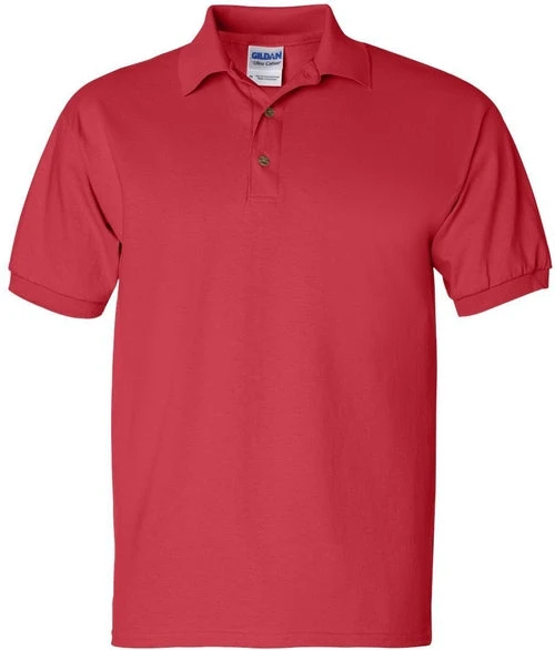 Gildan Ultra Cotton Jersey Polo Shirt 2 Gildan Ultra Cotton Jersey Polo Shirt - Image 2