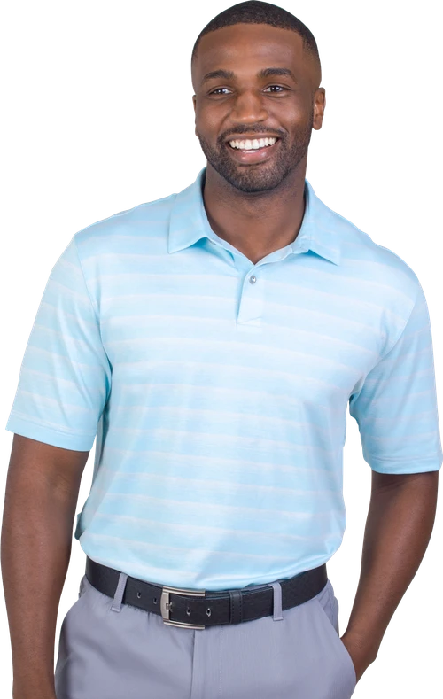 Greg Norman LAB Stripe Polo 14 Greg Norman LAB Stripe Polo - Image 14
