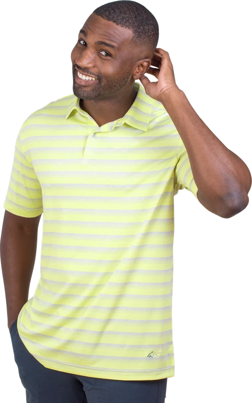 Greg Norman LAB Stripe Polo 4 Greg Norman LAB Stripe Polo - Image 4