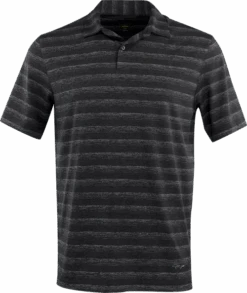 Greg Norman LAB Stripe Polo 27 Greg Norman LAB Stripe Polo -Thread Logic Store Greg Norman LAB Stripe Polo BlackHeather L 7